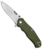 Bear Edge Sideliner Liner Lock Knife Green G-10 (3.25" Bead Blast) 61102