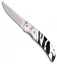 Browning Prism II Liner Lock Knife Zebra (2.5" Satin) 322776
