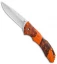 Buck Bantam BHW Lockback Knife Mossy Oak Blaze Camo (3.625" Satin) 0286CMS9