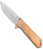 Boker Plus Kihon Spring Assisted Knife Copper (3.5" Stonewash) 01BO165