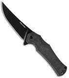 Real Steel Archangel Liner Lock Knife Black Micarta (4" Black) 7252