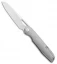 Kizer Genie Frame Lock Knife Titanium (3.4" Stonewash) Ki4545A1
