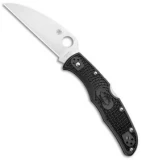 Spyderco Endura 4 Wharncliffe Back Lock Knife Black FRN (3.75" Satin)
