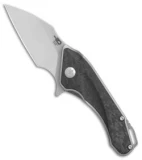 Bestech Knives Goblin Frame Lock Knife Titanium/Carbon Fiber (2" Satin) 1711A