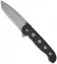 CRKT Carson M16-14Z Zytel Tanto Flipper Knife (3.875" Bead Blast Serr)