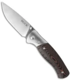 Buck Large Folding Selkirk Knife Micarta w/ Ferro Rod (3.25" Satin) 0836BRS-B