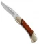 Schrade Brown Bear Lock Back Knife Wood (3" Satin) LB3
