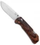 Benchmade Grizzly Creek Folder Wood AXIS Lock Knife w/ Gut Hook 15060-2