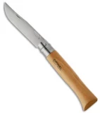 Opinel No 12 Folding Knife Beechwood (4.75" Satin) #12