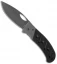 Ka-Bar Gila G-10 Black Folding Knife (3.875" Black) 3077