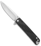 Medford M-48 Hybrid Frame Lock Knife Ti/Black Aluminum (3.9" Satin)