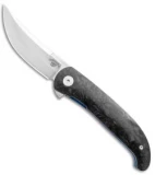 DROP + Terzuola Cyrus Liner Lock Knife Carbon Fiber (3.25" Satin)