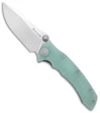 Maxace Knives Sandstorm-K Liner Lock Knife Natural G-10 (4.4" Satin)