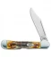 Case Mini CopperLock Knife 3.6" Case 6.5 BoneStag (6.51749L SS) 65327