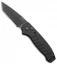 Hogue Ballista Tanto Automatic Knife Matte Black (3.5" Black Serr) 64120