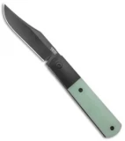 Peña Knives Exclusive Barlow Front Flipper Knife Natural G-10 (2.9" Black)