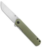 Kansept Knives Foosa Liner Lock Knife OD Green G-10 (3" Black Stonewash)