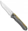 Maxace Kestrel Frame Lock Knife Zirconium (3.75" Satin)