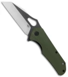 Bestech Knives Operator Liner Lock Knife Green G-10 (3.4" Two Tone)