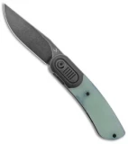 Kansept Knives Reverie Frame Lock Knife Jade G-10/Black Ti (3" Black SW S35VN)