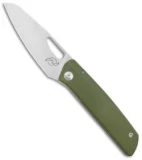 Liong Mah Design KUF EDC 3.0 Kitchen Utility Frame Lock Knife Green G-10 (3" SW)