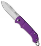 Ontario Traveler Slip Joint Knife Purple Plastic (2.25" Satin)