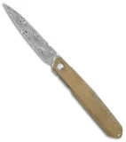 Real Steel G5 Ultra Metamorph Knife Natural Micarta (3.5" Damascus)
