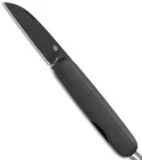 James Brand The Pike Slip Joint Knife Black G-10 (2.5" Black DLC)