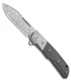 MKM Terzuola Clap Limited Edition Carbon Fiber/Ti Bolster (3" Damasteel) LS01-D