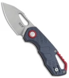 MKM Voxnaes Isonzo Clip Point Liner Lock Knife Gray FRN (2.25" Stonewash)