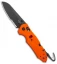 Hogue Trauma ABLE Lock Knife Orange G-10 (3.4" Black N680) 34774