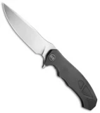 WE Knife Co. Kellen Bogardus 037 Frame Lock Knife Black Ti (4" Bead Blast) 910E