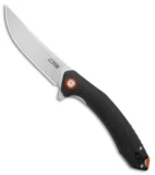 CJRB Cutlery Gobi Liner Lock Knife Black G-10 (3.5" Stonewash)
