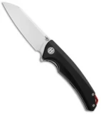 Bestech Knives Texel Liner Lock Knife Black G-10 (3.25" SW/Satin) BG21A-1