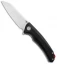 Bestech Knives Texel Liner Lock Knife Black G-10 (3.25" SW/Satin) BG21A-1