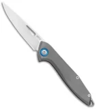 MKM Burnley Cellina Slip Joint Knife Titanium (2.75" Satin)