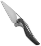 WE Knife Co. Isham ÆternA Integral Folding Knife CF/Ti (3.25" M390) Aeterna