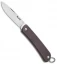 RUIKE S11 Criterion Collection Compact Slip Joint Knife Brown G-10 (2" Satin)