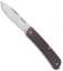 RUIKE L11-N Criterion Collection Large Slip Joint Knife Brown G-10 (3.3" Satin)