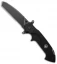 Extrema Ratio Glauca B1 Liner Lock Knife Black Aluminum (4.25" Black)