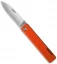 Baladeo Papagayo Orange Lockback Knife (3" Satin)