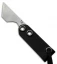 Fred Perrin Le Kiridashi Pliant Friction Folding Knife Black (1" Stonewash)