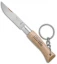Opinel No. 4 Stainless Steel Knife Beechwood (2" Satin) #4 SS