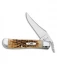 Case Russlock Knife 3.5" Amber Bone (61953L SS) 0260