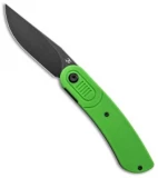 Kansept Knives Lundquist Reverie Liner Lock Knife Grass Green G-10 (3" Black)