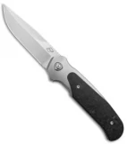 Liong Mah Design Model 18 Integral Frame Lock Knife Ti/CF (3.75"Satin)