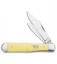 Case Small Swell Center Jack Knife 3" Yellow Synthetic (3225 1/2 SS) 65327