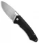 PMP Knives Spartan XL Liner Lock Knife Black G-10 (4" Stonewash)
