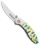 Brighten Blades RESILIENT Liner Lock Knife Cactus Aluminum (2.5" Satin)