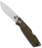 Ontario Wraith Ice Series Smoke Lockback Folding Knife Gray GFN (3.0" Satin)